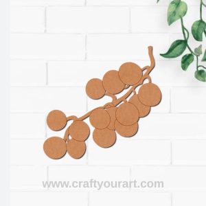 Red Currant Pre Marked MDF Design 1