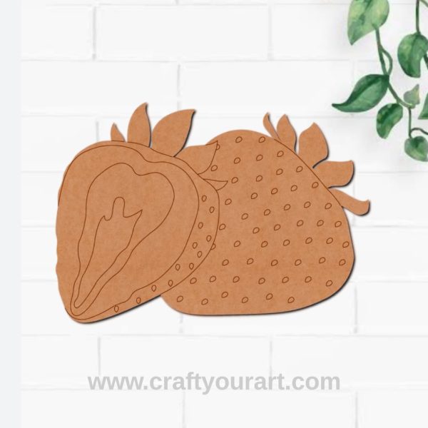 Strawberry Pre Marked MDF Design 4