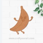 Banana Pre Marked MDF Design 2
