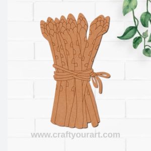 Asparagus Pre Marked MDF Design 1