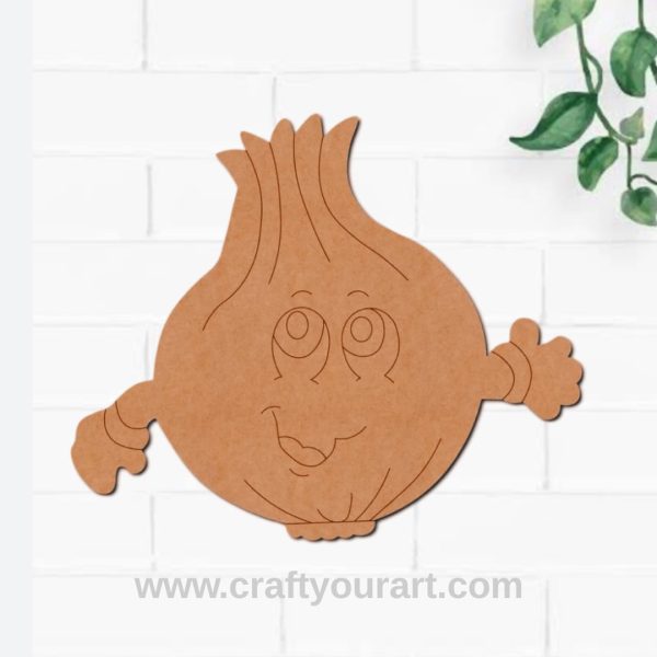 Onion Pre Marked MDF Design 1