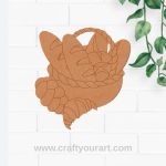 Breads In A Basket Pre Marked MDF Design 1