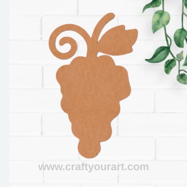Grapes Cutout MDF Design 1