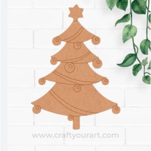 Christmas Tree Pre Marked Design 4