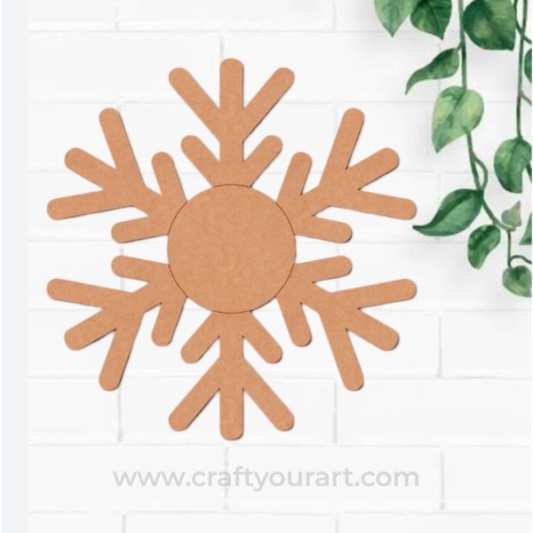 Christmas Snowflake Pre Marked Design 1
