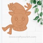 Christmas Reindeer Pre Marked Design 5