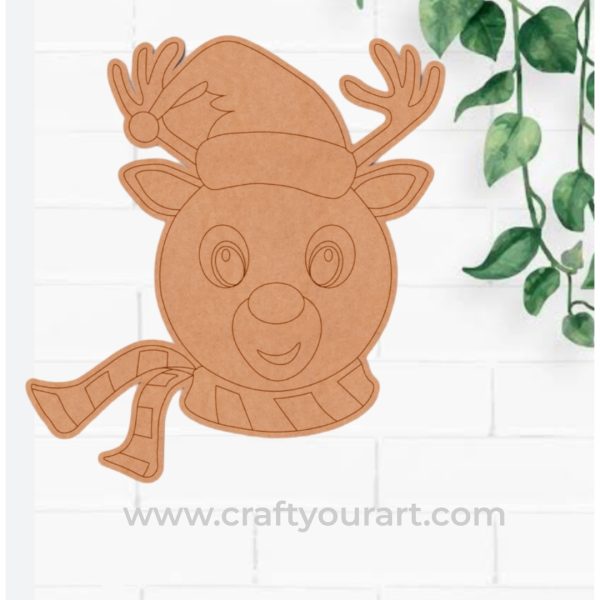 Christmas Reindeer Pre Marked Design 5