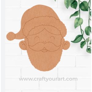 Christmas Santa Clause Face Pre Marked Design 5