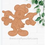 Christmas Mickey Mouse Pre Marked Design 1