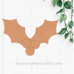 Christmas Decoration Pre Marked MDF Design 2