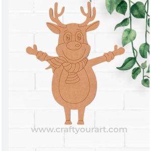 Christmas Reindeer Pre Marked Design 10