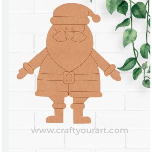 Christmas Santa Clause Pre Marked MDF Design 8