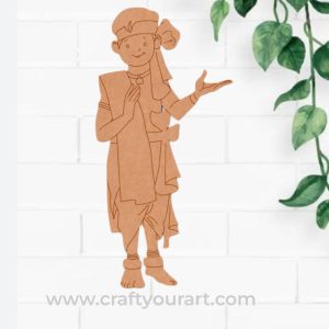 Ballad Singer Man Pre Marked MDF Design 1
