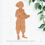 Burra Katha Artist Pre Marked MDF Design 1