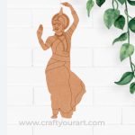 Dancing Woman Pre Marked MDF Design 7