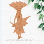 Gussadi Dance Dandari Telangana Pre Marked MDF Design 1