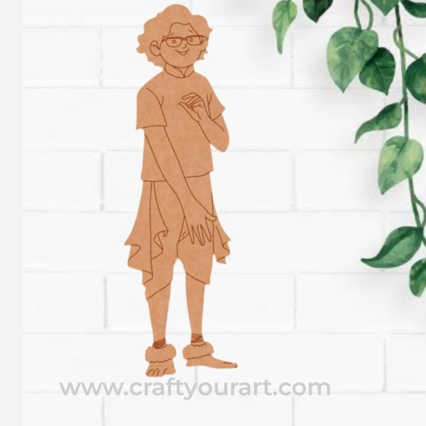 Dancing Man Pre Marked MDF Design 5