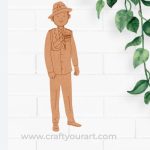 Army General Pre Marked MDF Design 1