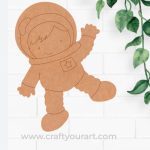Astronaut Pre Marked MDF Design 1
