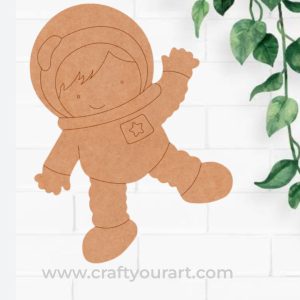 Astronaut Pre Marked MDF Design 1