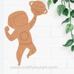 Astronaut Pre Marked MDF Design 4