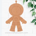 Astronaut Pre Marked MDF Design 3