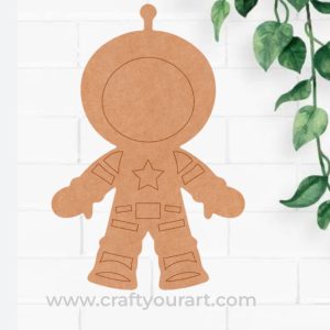 Astronaut Pre Marked MDF Design 3