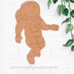Astronaut Pre Marked MDF Design 2