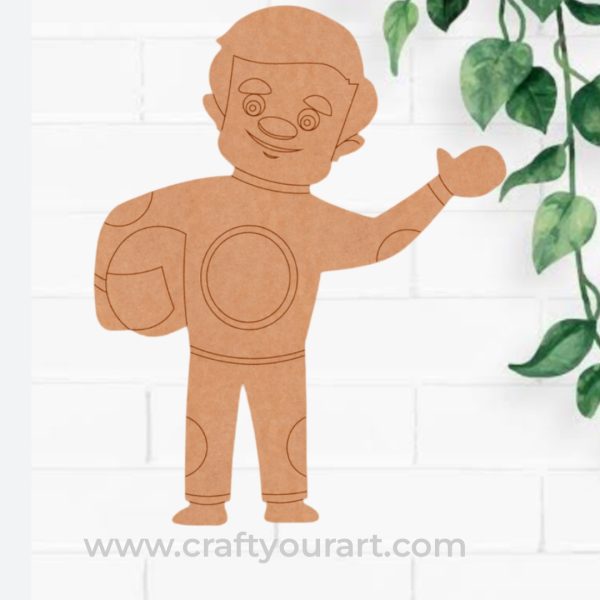 Astronaut Pre Marked MDF Design 5