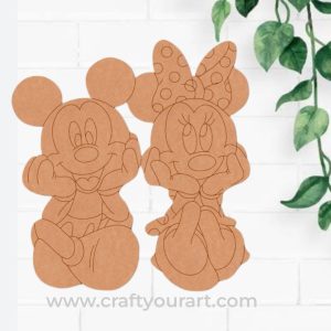 Mickey Mouse Pre Marked MDF Design 13