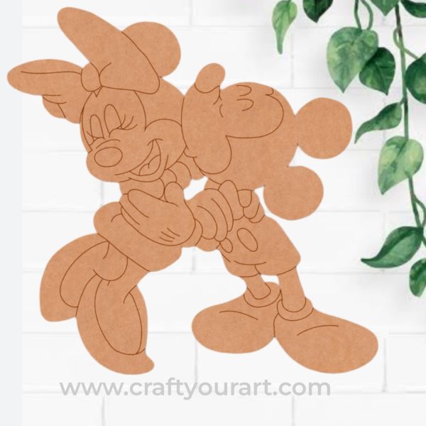 Mickey Mouse Pre Marked MDF Design 4