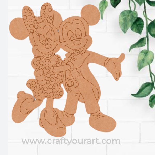 Mickey Mouse Pre Marked MDF Design 11