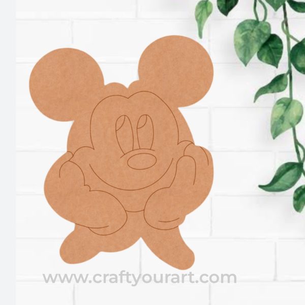 Mickey Mouse Pre Marked MDF Design 21