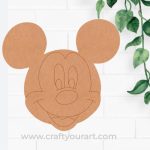 Mickey Mouse Pre Marked MDF Design 18