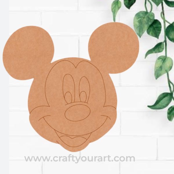 Mickey Mouse Pre Marked MDF Design 18
