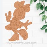 Mickey Mouse Pre Marked MDF Design 17