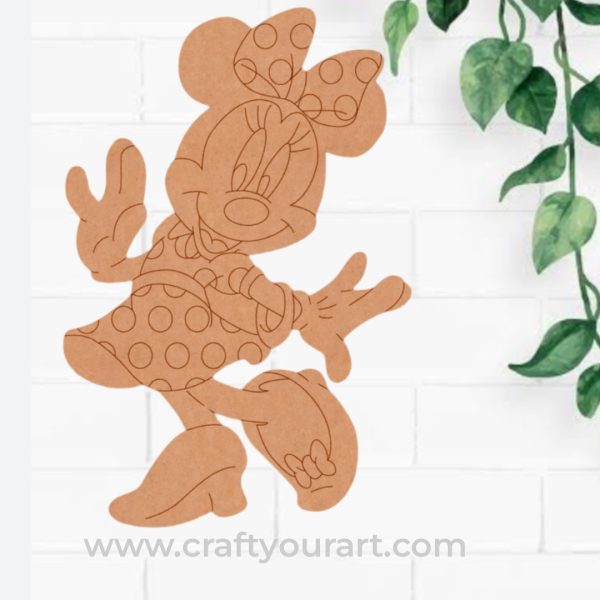 Mickey Mouse Pre Marked MDF Design 17