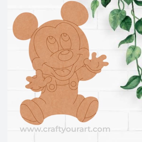 Mickey Mouse Pre Marked MDF Design 20