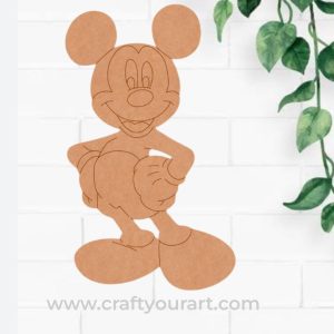 Mickey Mouse Pre Marked MDF Design 16