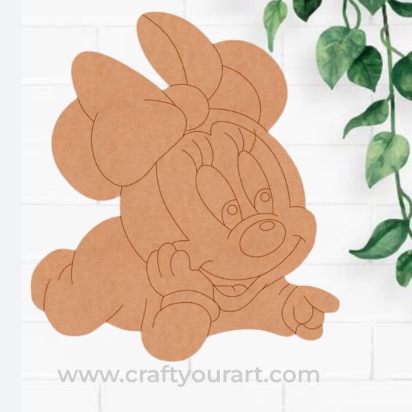 Mickey Mouse Pre Marked MDF Design 9