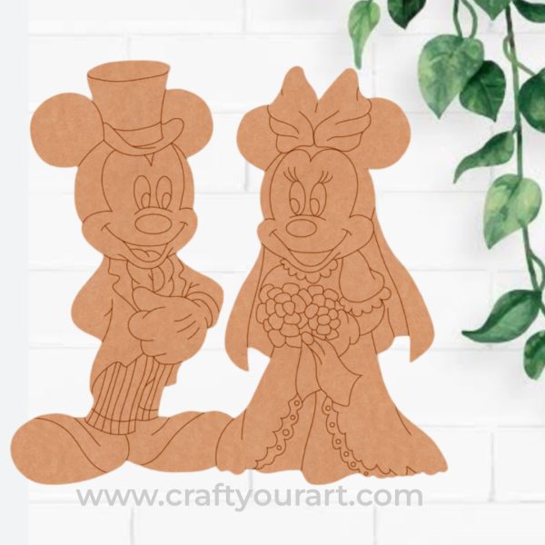 Mickey Mouse Pre Marked MDF Design 3