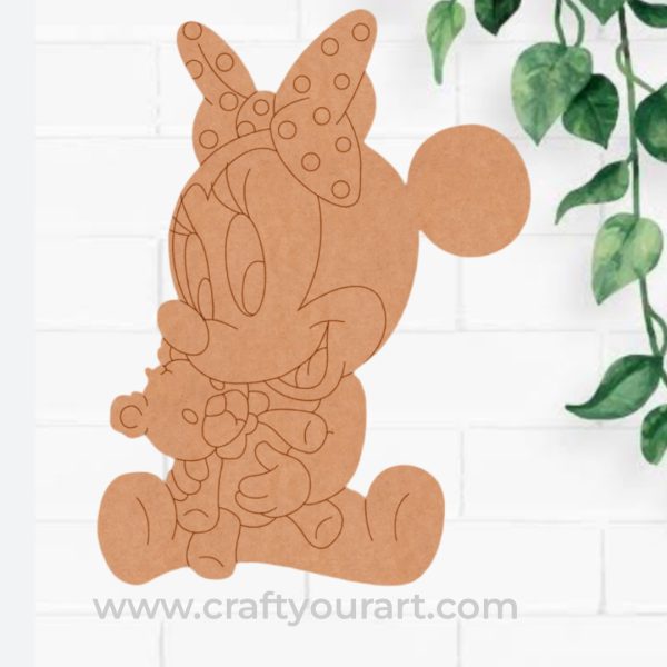 Mickey Mouse Pre Marked MDF Design 7