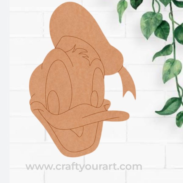 Donald Duck Pre Marked MDF Design 1