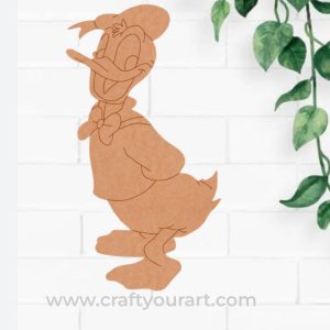 Donald Duck Pre Marked MDF Design 2