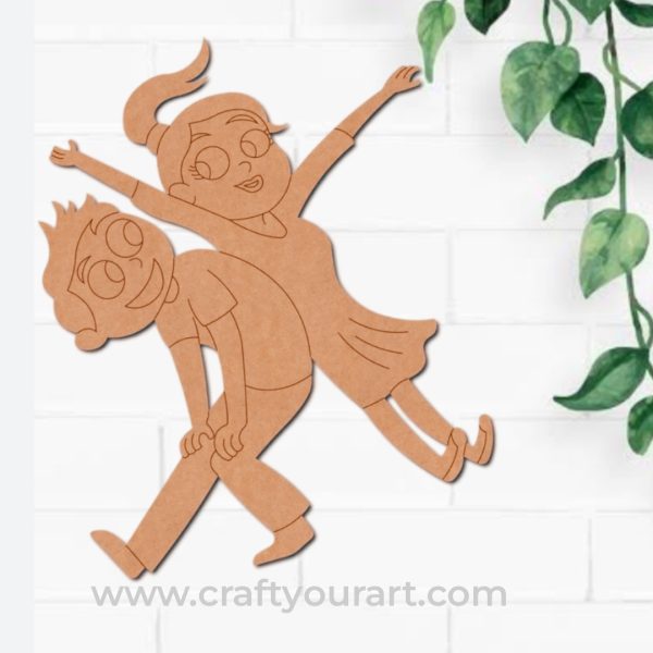 Couple Pre Marked MDF Design 10
