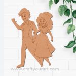 Couple Pre Marked MDF Design 4