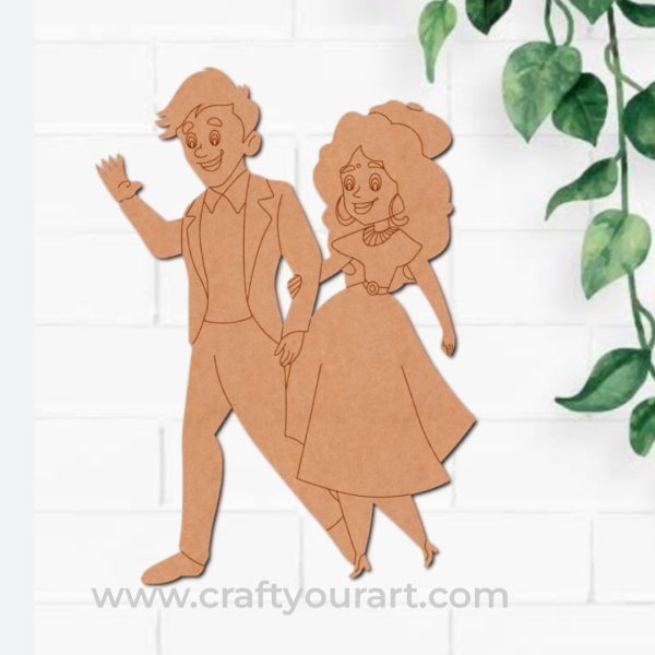 Couple Pre Marked MDF Design 4
