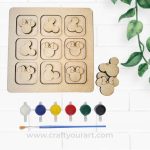 Tic Tac Toe Mickey Mouse Theme Design 1 DIY Kit