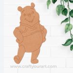 Winnie The Pooh Pre Marked MDF Design 5