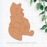 Winnie The Pooh Pre Marked MDF Design 8